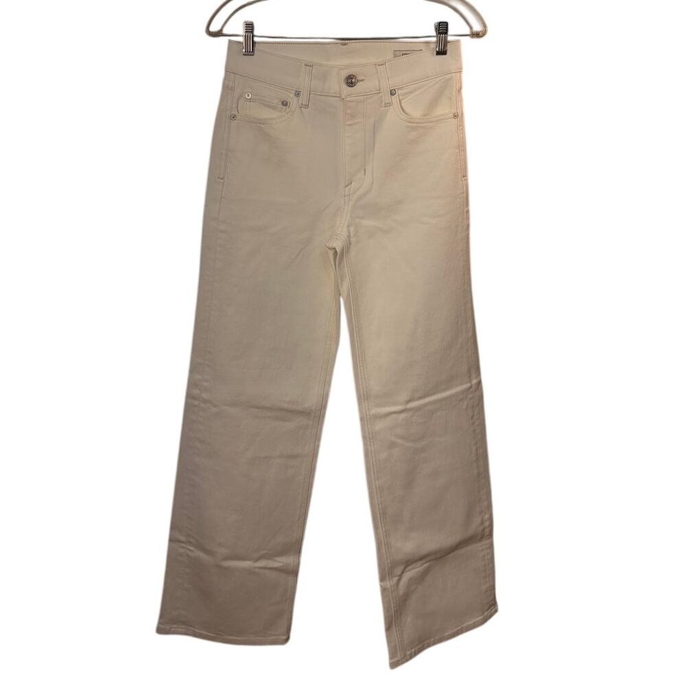 AYR The Secret Sauce White Straight Leg Jeans Size 26 Short - Picture 3 of 8